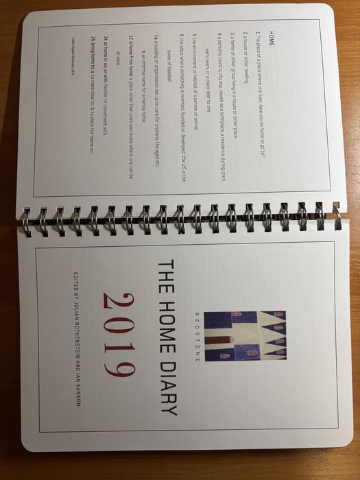 Крутий стильний дизайнерський щоденник 2019 датований планер формат А4