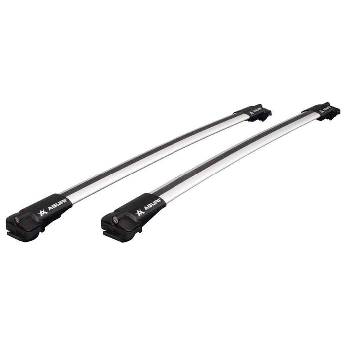 Bagażnik dachowy na relingi Aguri aluminiowy cichy DACIA DUSTER 2018-
