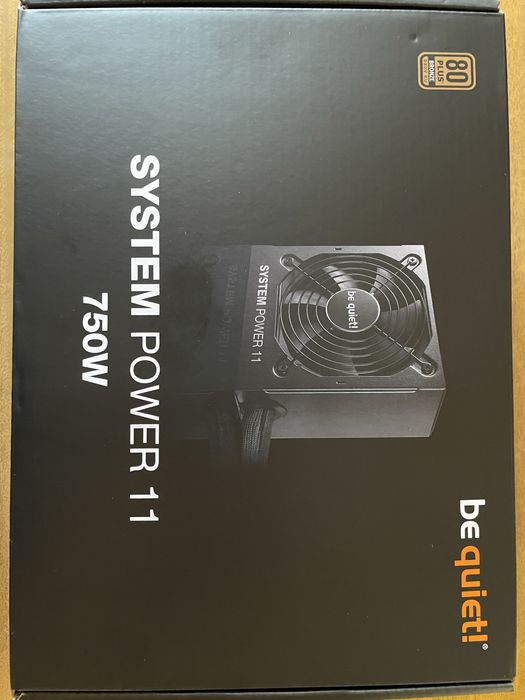 Блок живлення для компʼютера system power 11 750w, майже новий, + шнур