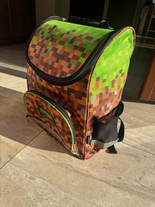 Plecak szkolny Minecraft usztywniany