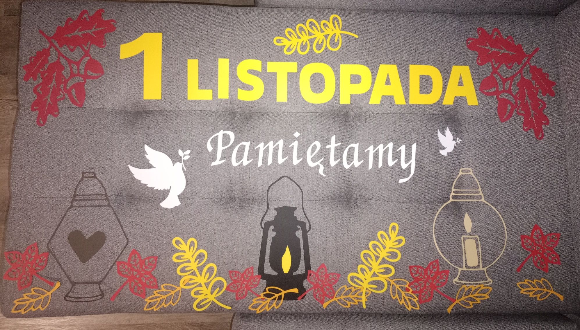 (01.11.2025) 1 LISTOPADA, Pamiętamy.. - XXL - gazetka, dekoracja