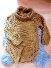 Sweter musztardowy