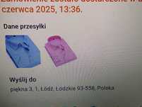 2 nowe koszule 45/46 czerwona , niebieska kratka