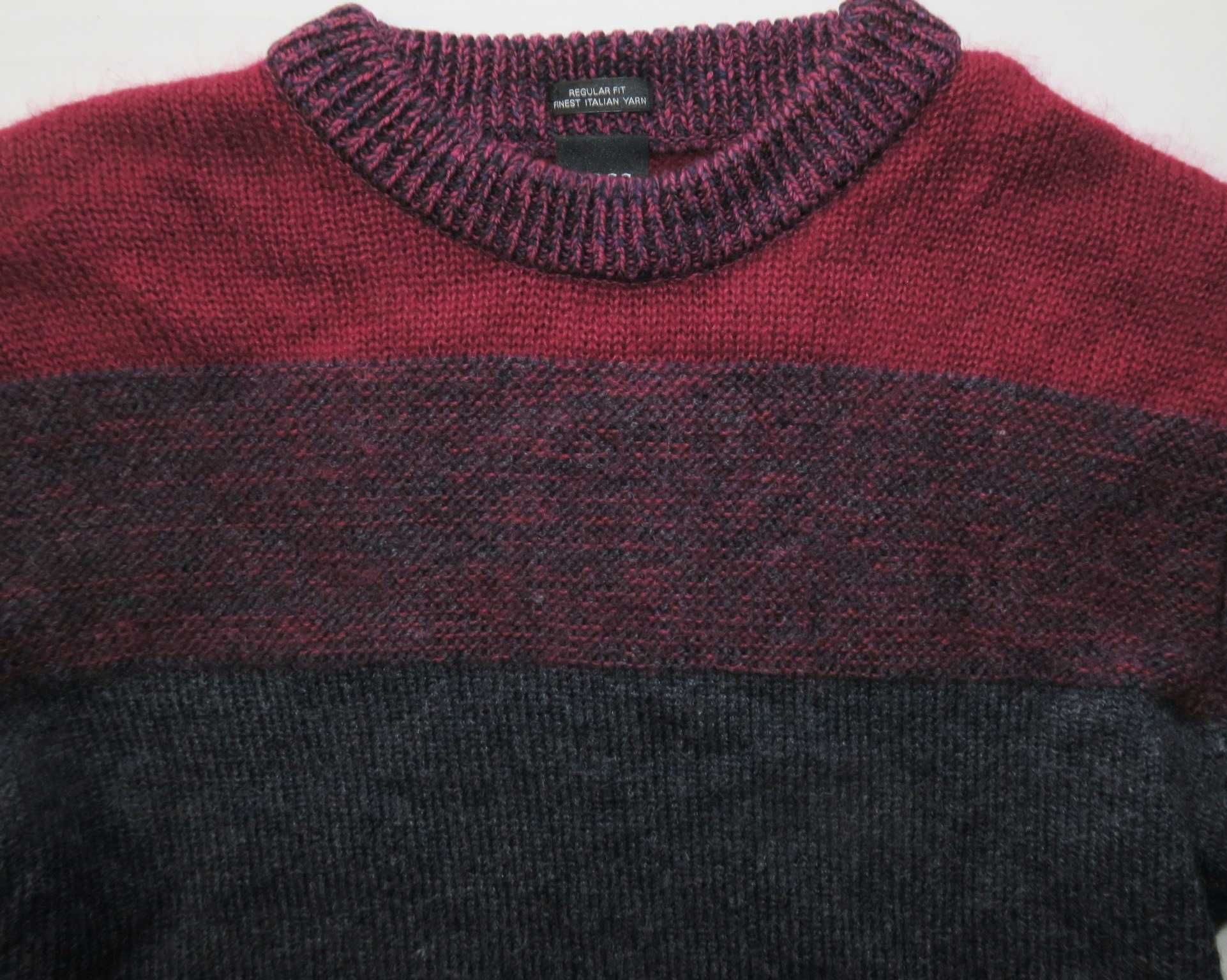 Hugo Boss sweter wełniany gruby M/L