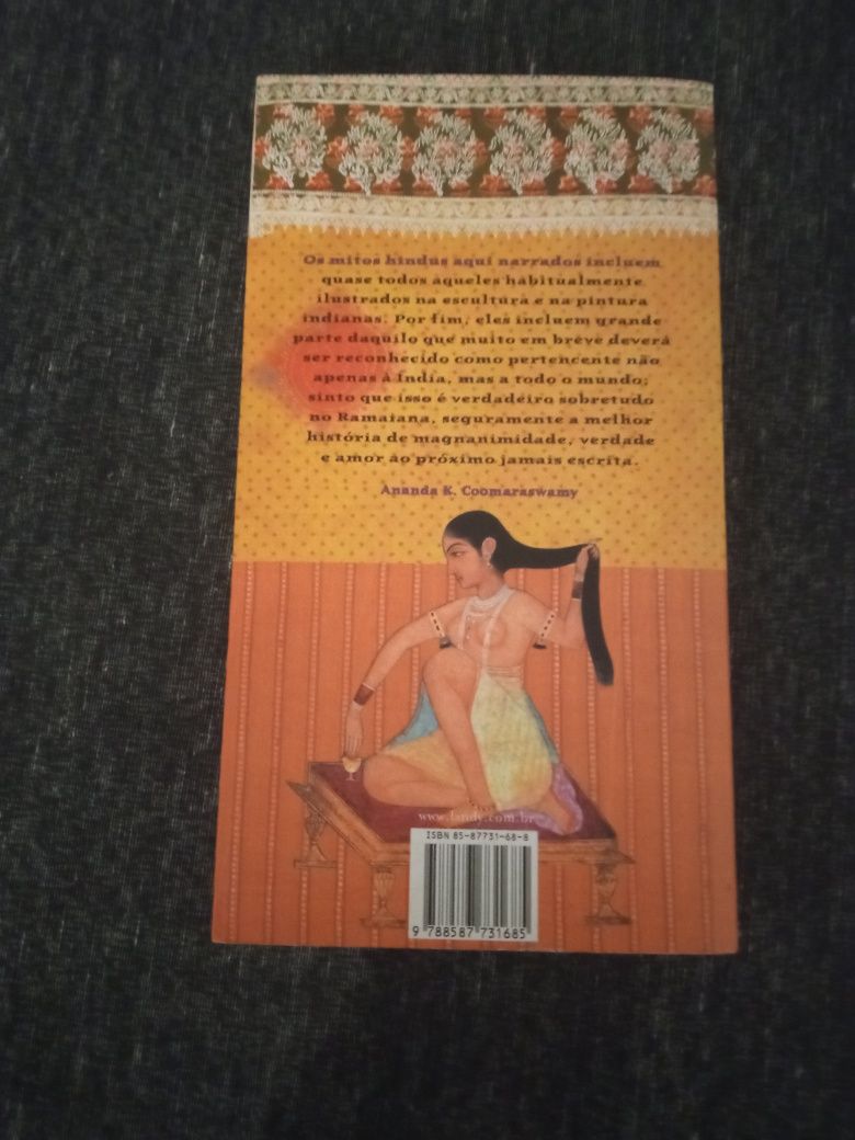 Livro Mitos Hindus e Budistas Usado