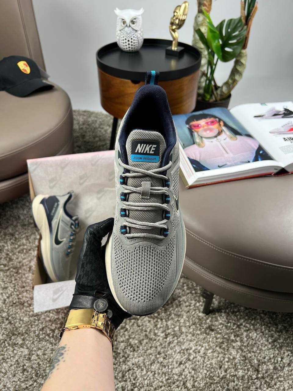 Чоловічі кросівки найк аір зум Nike Air Zoom Pegasus Olive Beige 41-45