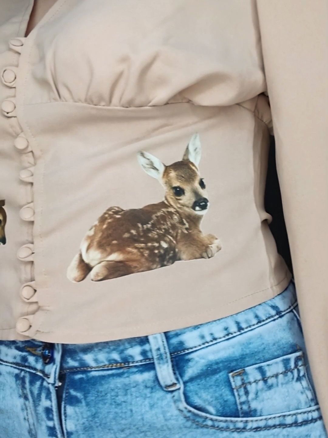 Мила сорочка з оленятами