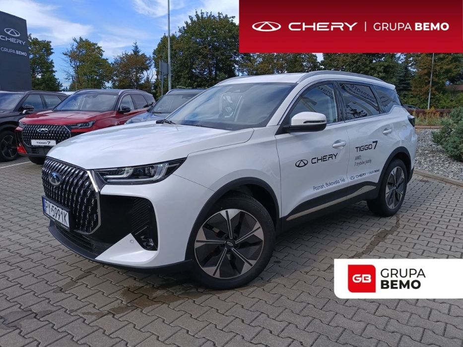 Chery Tiggo 7 1.6 T-GDI - 147KM, AWD, automat, Prestige, auto demonstracyjne