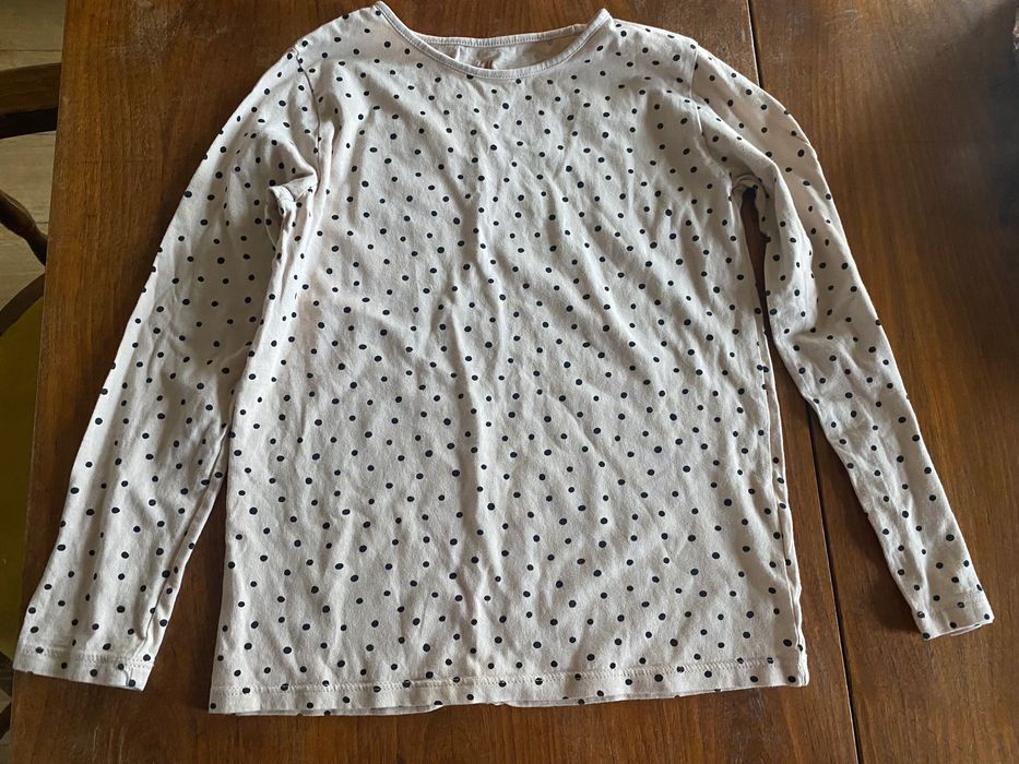 Legginsy ocieplane z meszkiem 2 pary H&M r.134