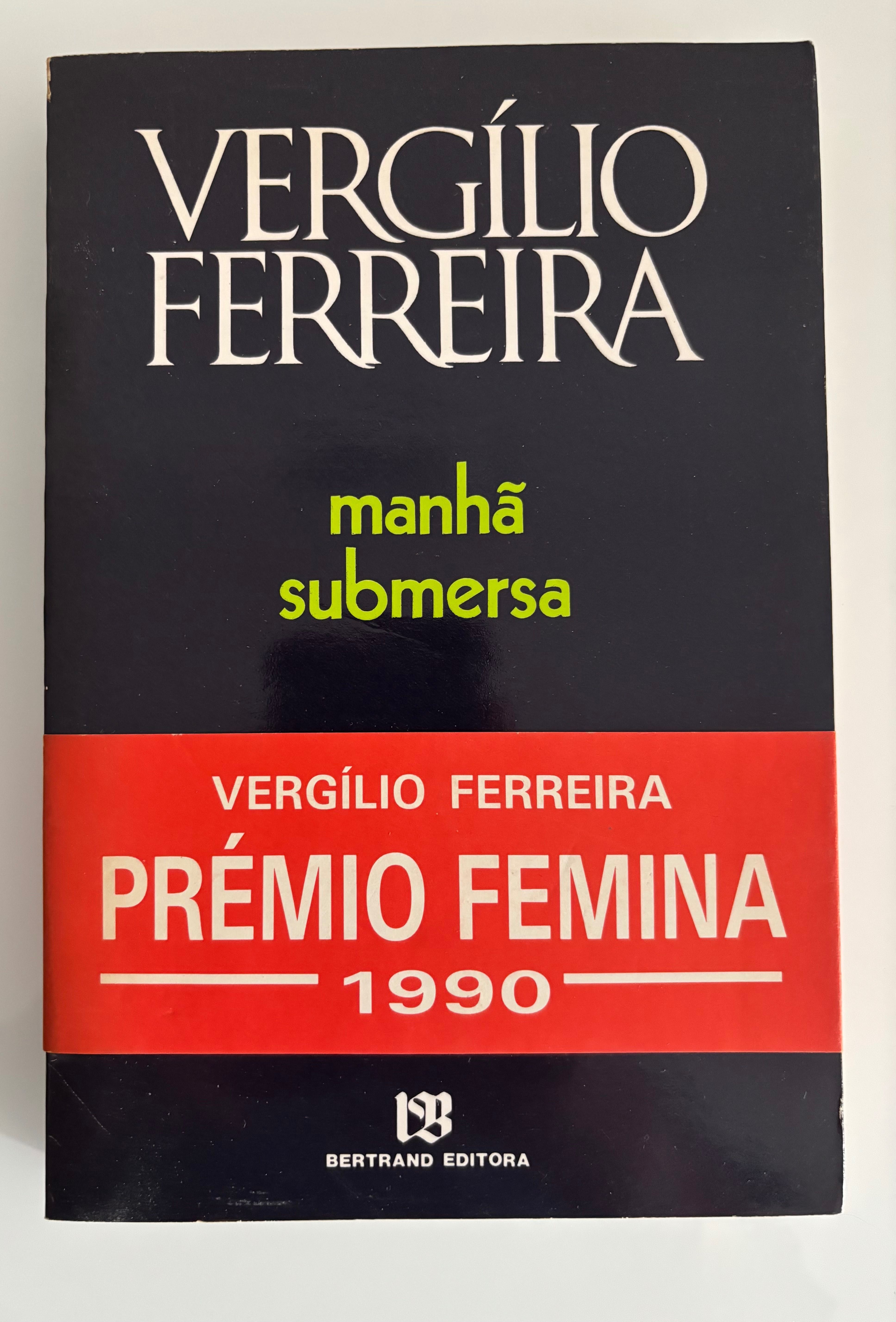 Livro “Manhã submersa” - Vergílio Ferreira