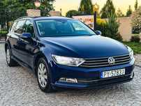 Volkswagen Passat Automat Łopatki DSG Sprowadzony Zarejestrowany FV 23% Piękny Kolor