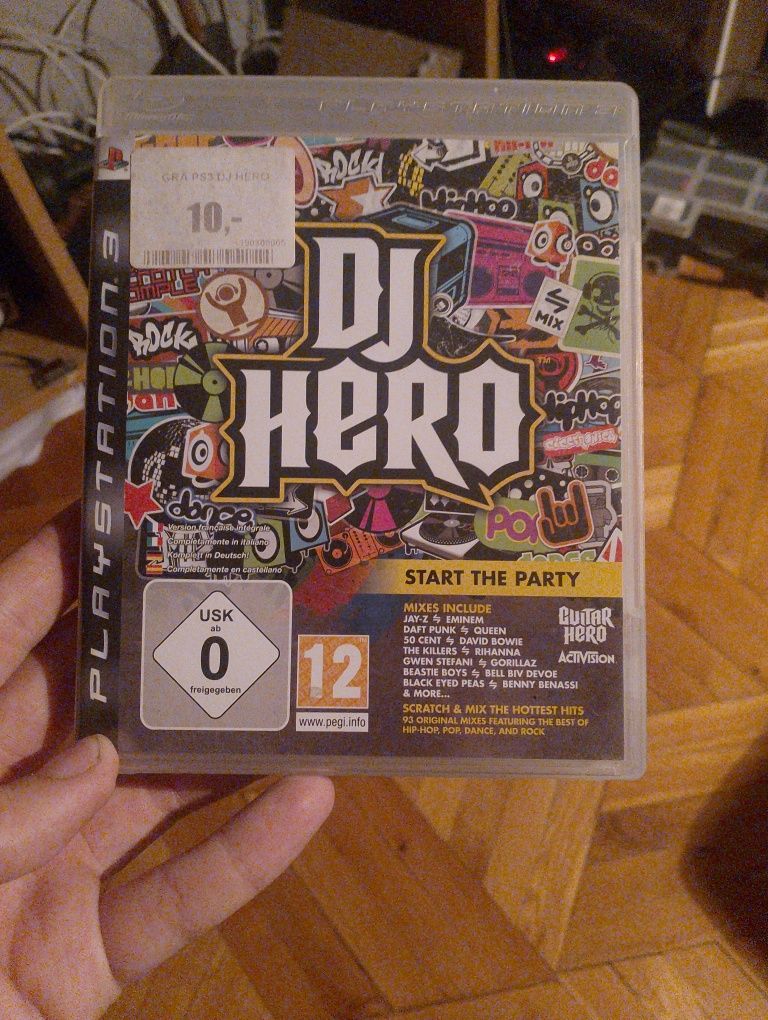 DJ Hero sama gra na PS3