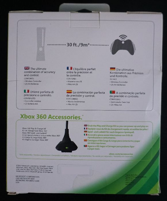 Microsoft Pad XBOX 360 Wireless Controller - nowy ORYGINALNY