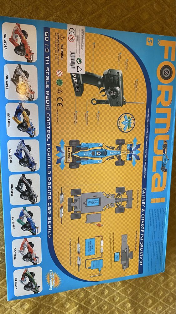 Carro Formula 1 telecomandado