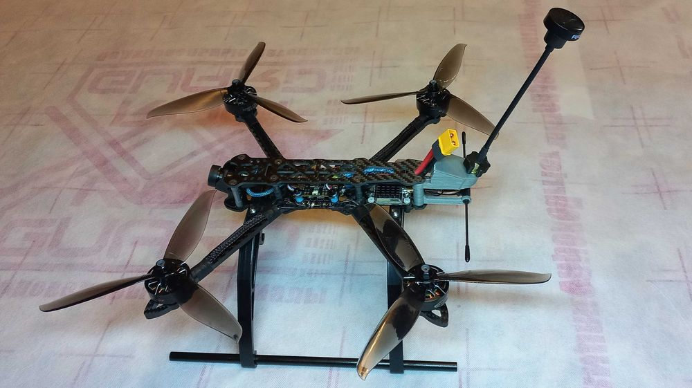 Квадрокоптер FPV Drone GPS LANDING GEAR ФПВ ДРОН 7 дюймів