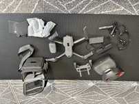 DJI Mavic Pro 2 - dron super stan, gogle DJI, dwie baterie, torba, box