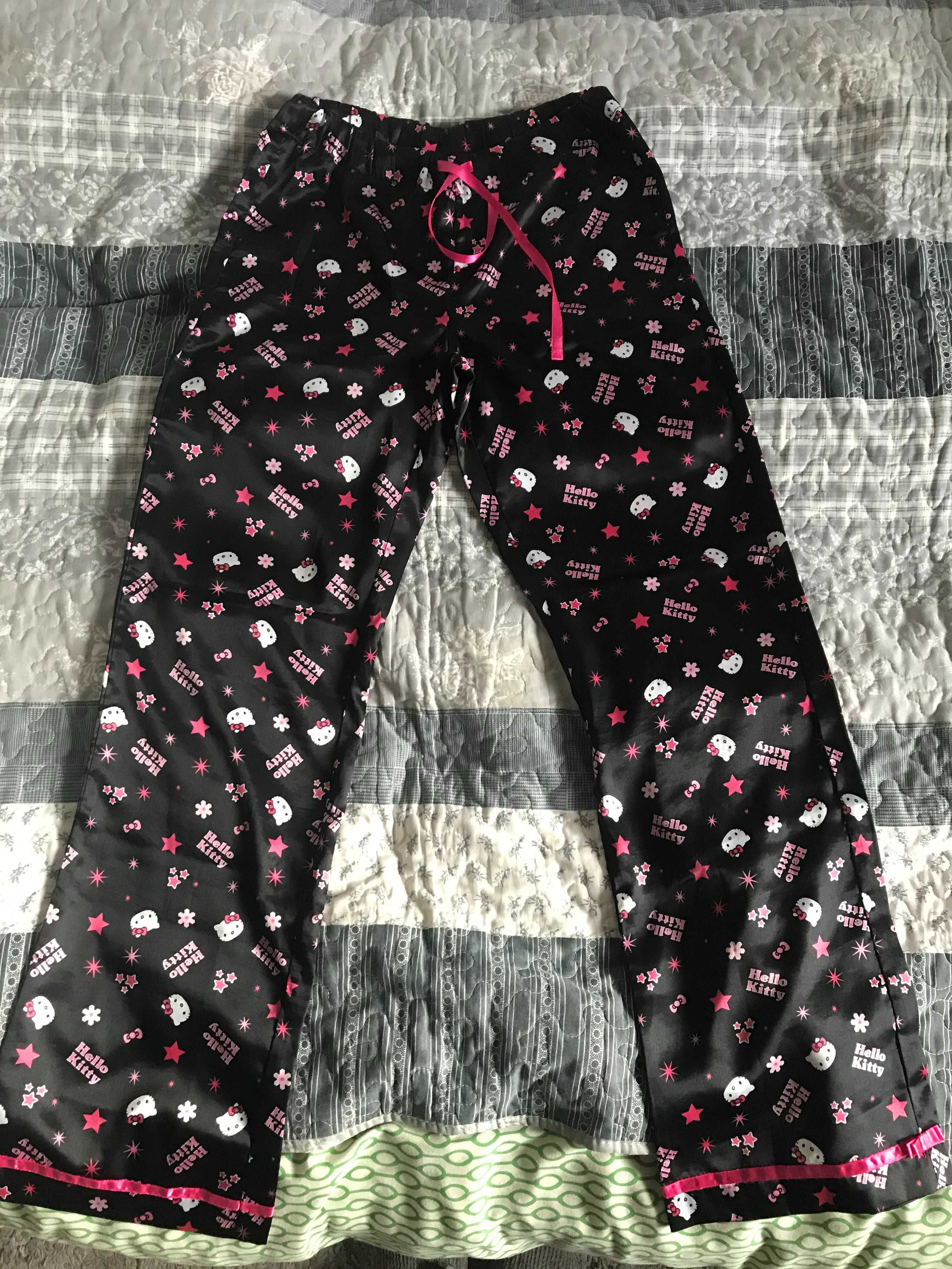piżama damska Hello Kitty XS satynowa
