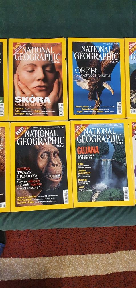 Sprzedam 13 szt National Geographic