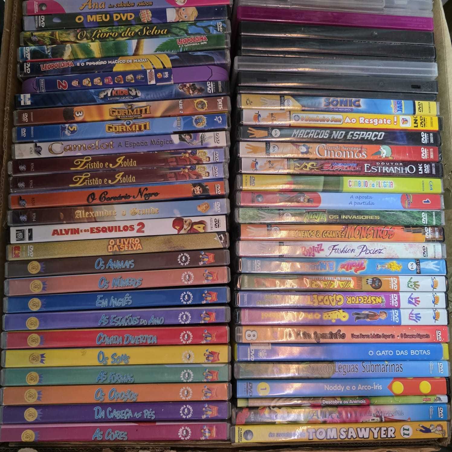 Lote Dvd's Infantil 3 - Ver lista Abaixo - PROMOÇÂO 1 €