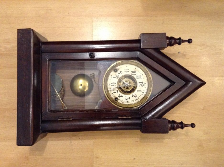 Relógio de Capela Antigo - estilo Reguladora - Original + 120 anos