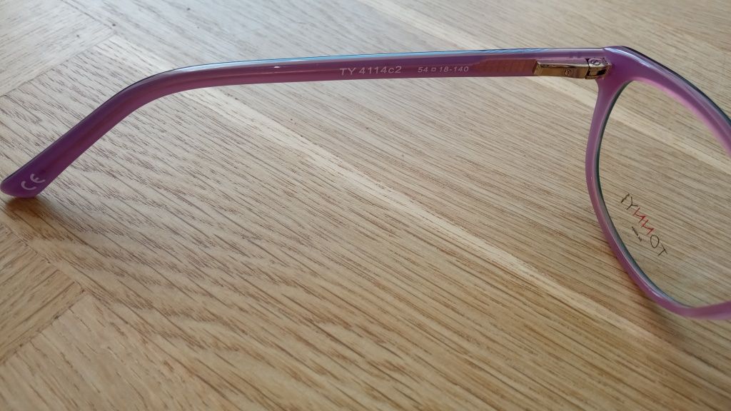 Tonny SK Design -Fioletowe oprawki do okularów
