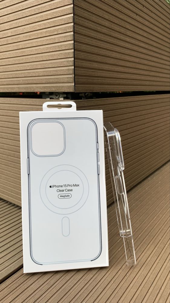 Oryginalne Przezroczyste Magsafe Etui do Iphone’a 15 Pro Max