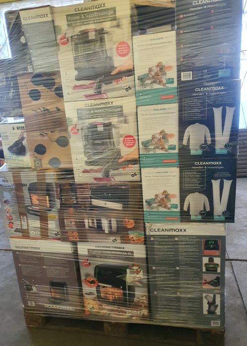 Palety zwroty konsumenckie mix AGD / ELEKTRO / HOME / MEBLE itp.