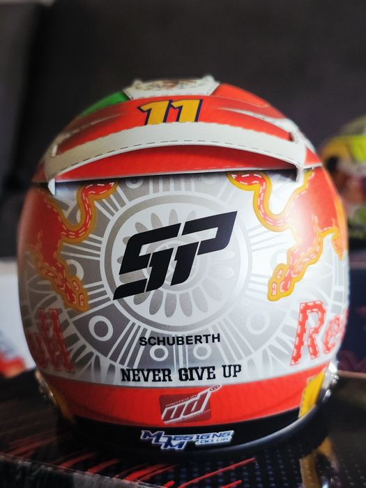 Checo Perez capacete 1/2 Austrian GP 2021 limited edition