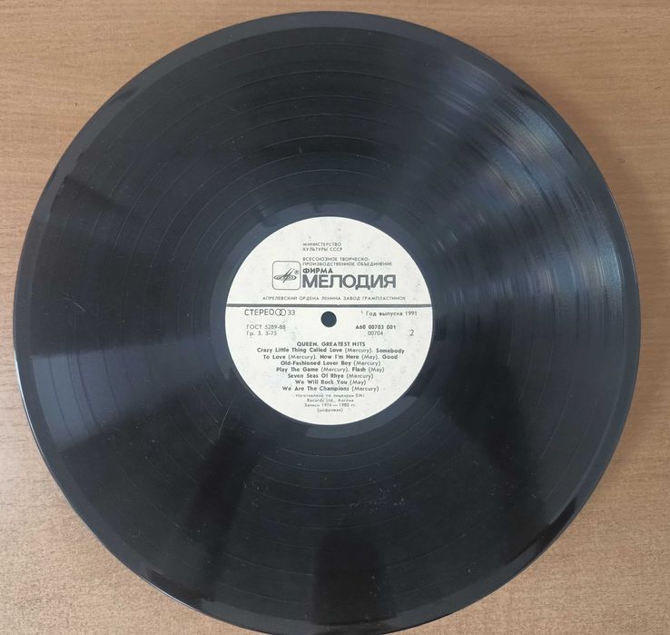 Queen - Greatest Hits Winyl Lp