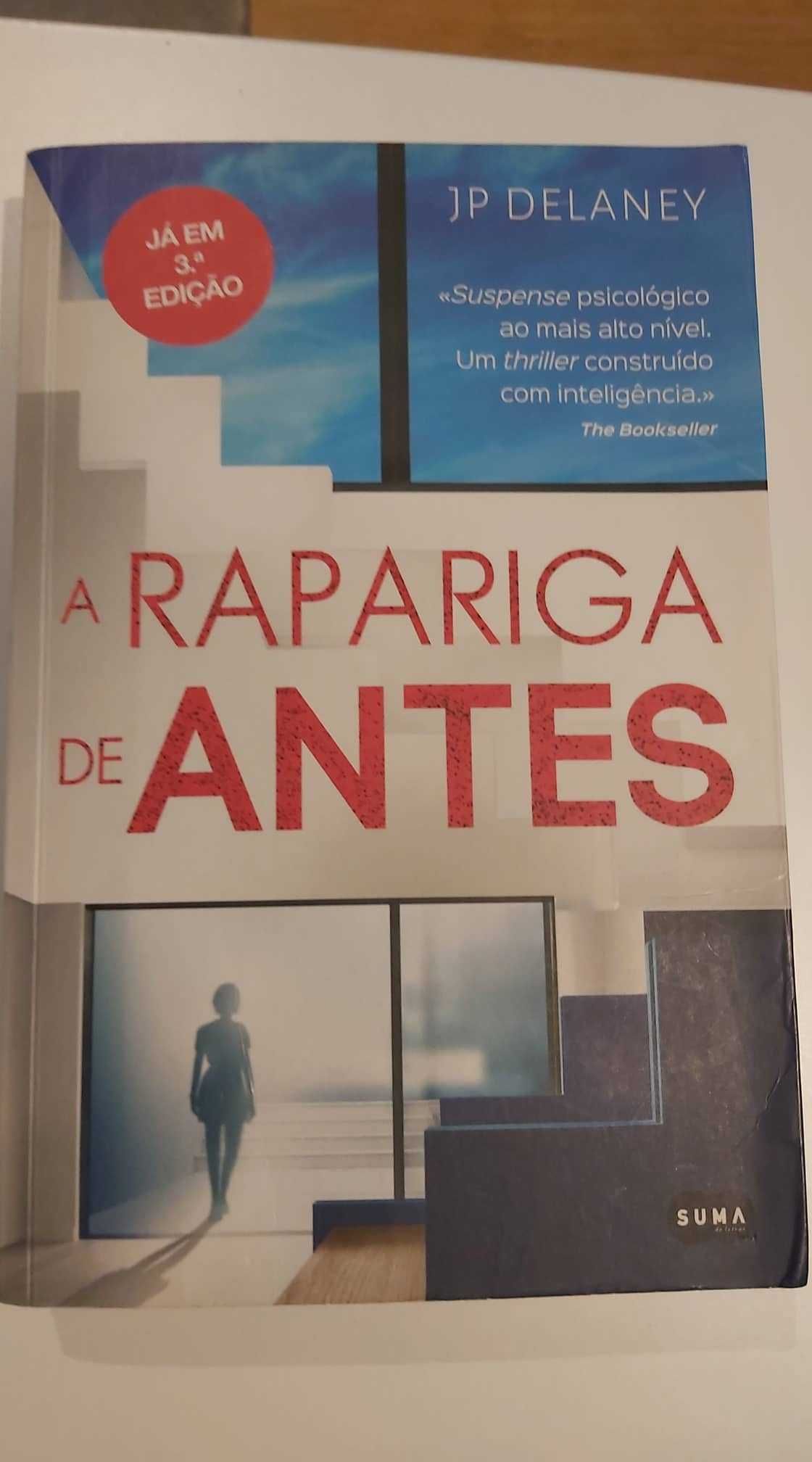 Livro a Rapariga de Antes de JP Delaney