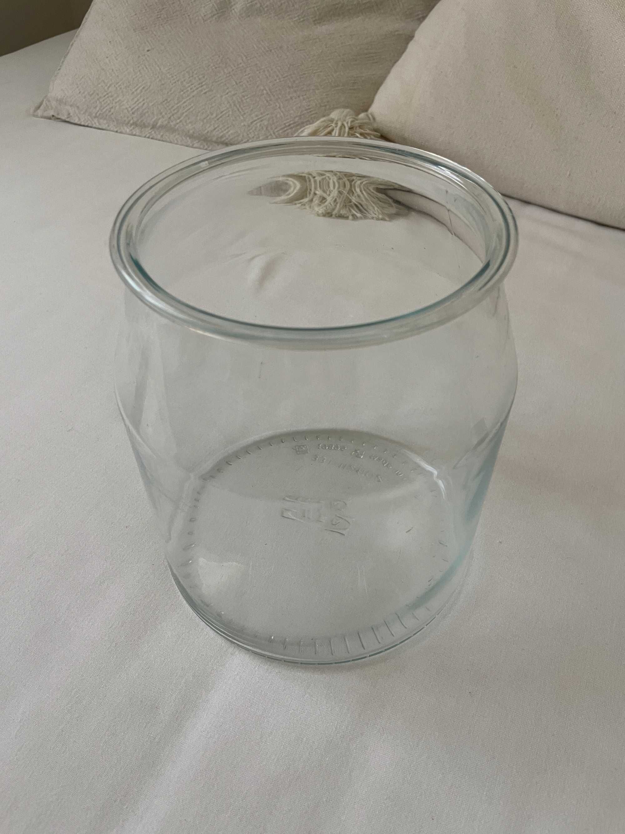 Vaso decorativo de vidro
