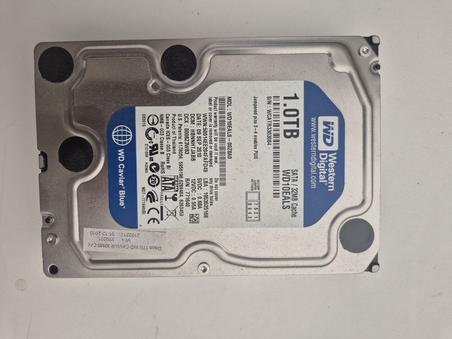 Disco rigido wd 1TB
