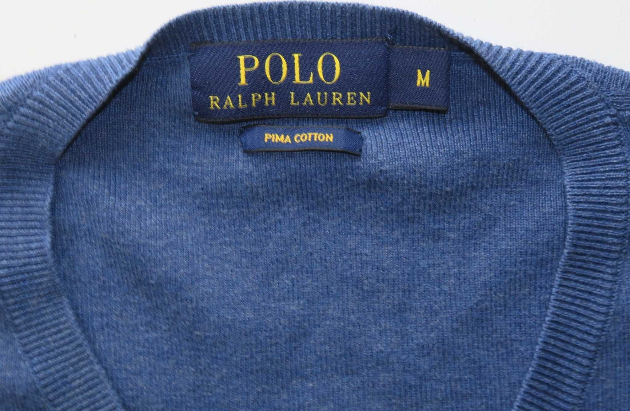 Ralph Lauren sweter bawełniany nowe kolekcje M