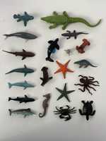 Морские, дикие, домашние животные, динозавры, игрушки детские,