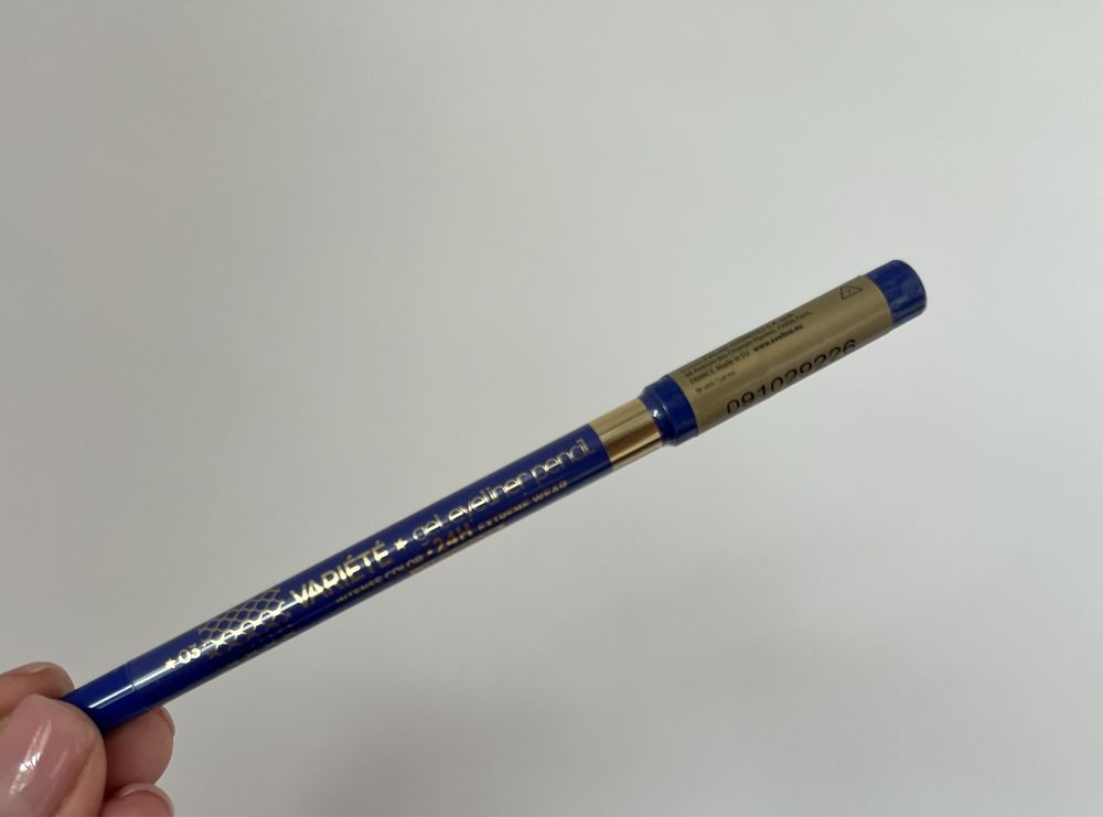 Eveline cosmetics kredka do oczu 03 niebieska blue kobaltowa variete