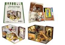 Miniatura domu do składania  z oświetleniem KNOWME DIY HOUSE exclusive