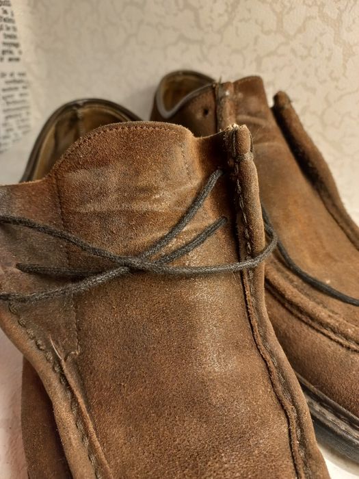 Замшеві дербі,туфлі. Дерби,ручная работа.Туфли мужские