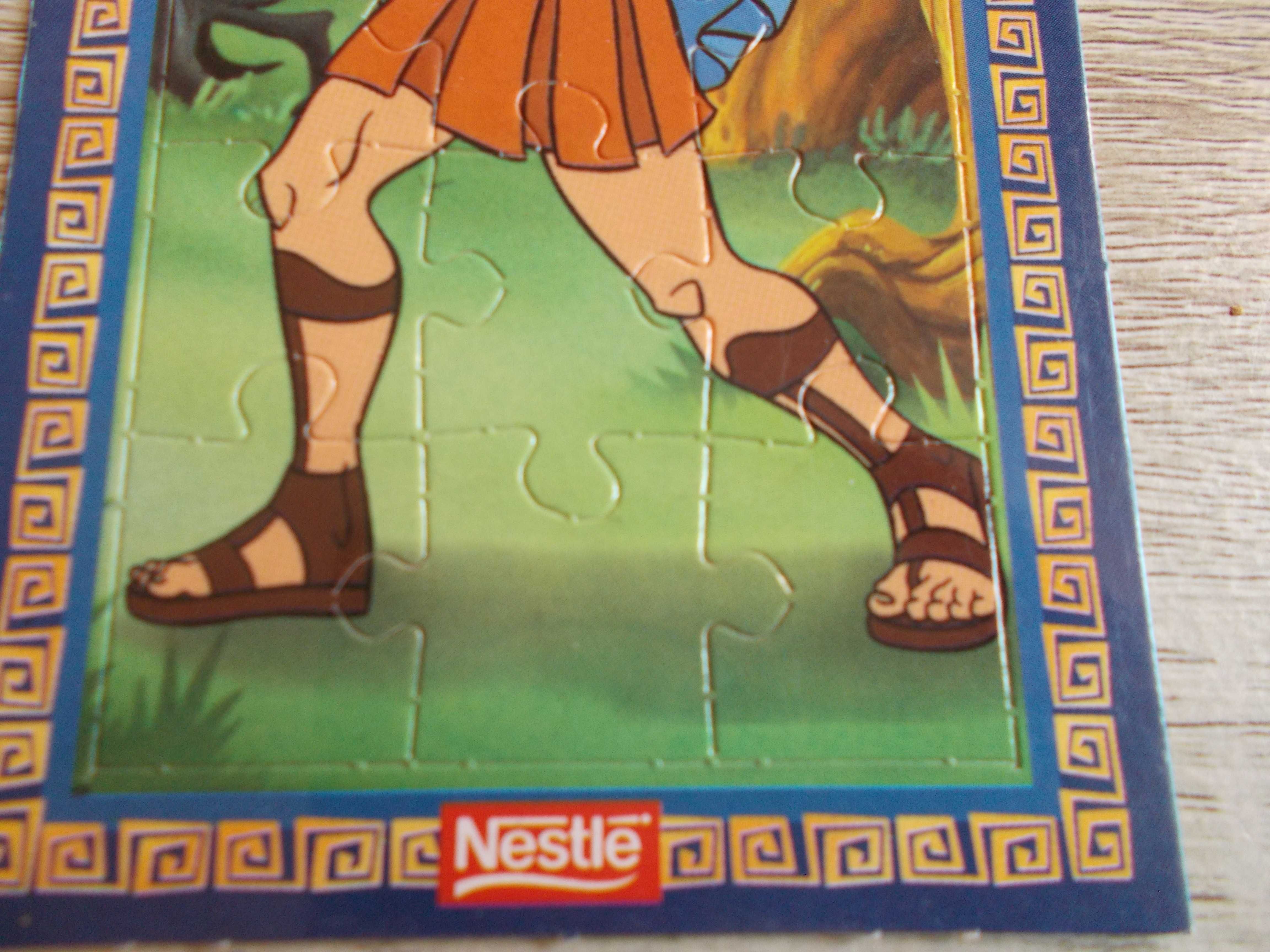 puzzle da Nestlé com o Hércules