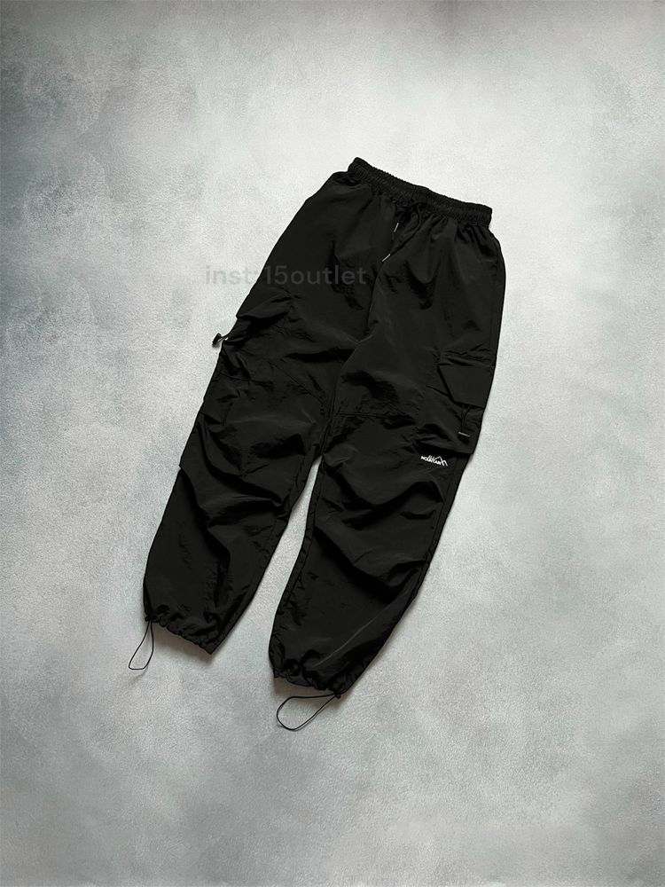 Летние карго штаны Cargo Gore-Tex Карго на утяжках парашюты оверсайз