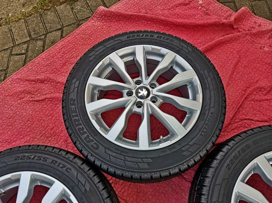 KOŁA zima 17' PEUGEOT Expert FIAT Scudo - 5x108 - 225/55/17c Pirelli