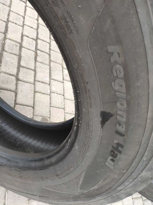 Opona Opony 315/70R22,5 " HANKOOK SMART FLEX AH31 Przód prowadząca M+S