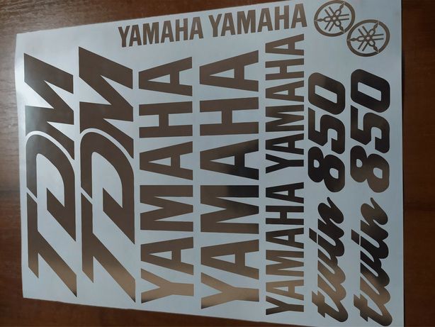 Наклейки на мотоцикл Ямаха TDM Yamaha тдм twin 850