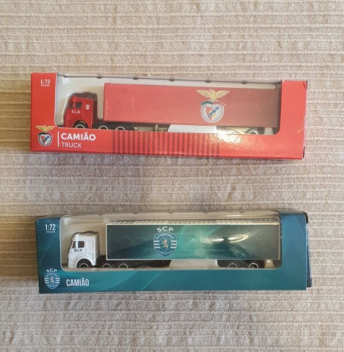 Camião miniatura dos clubes