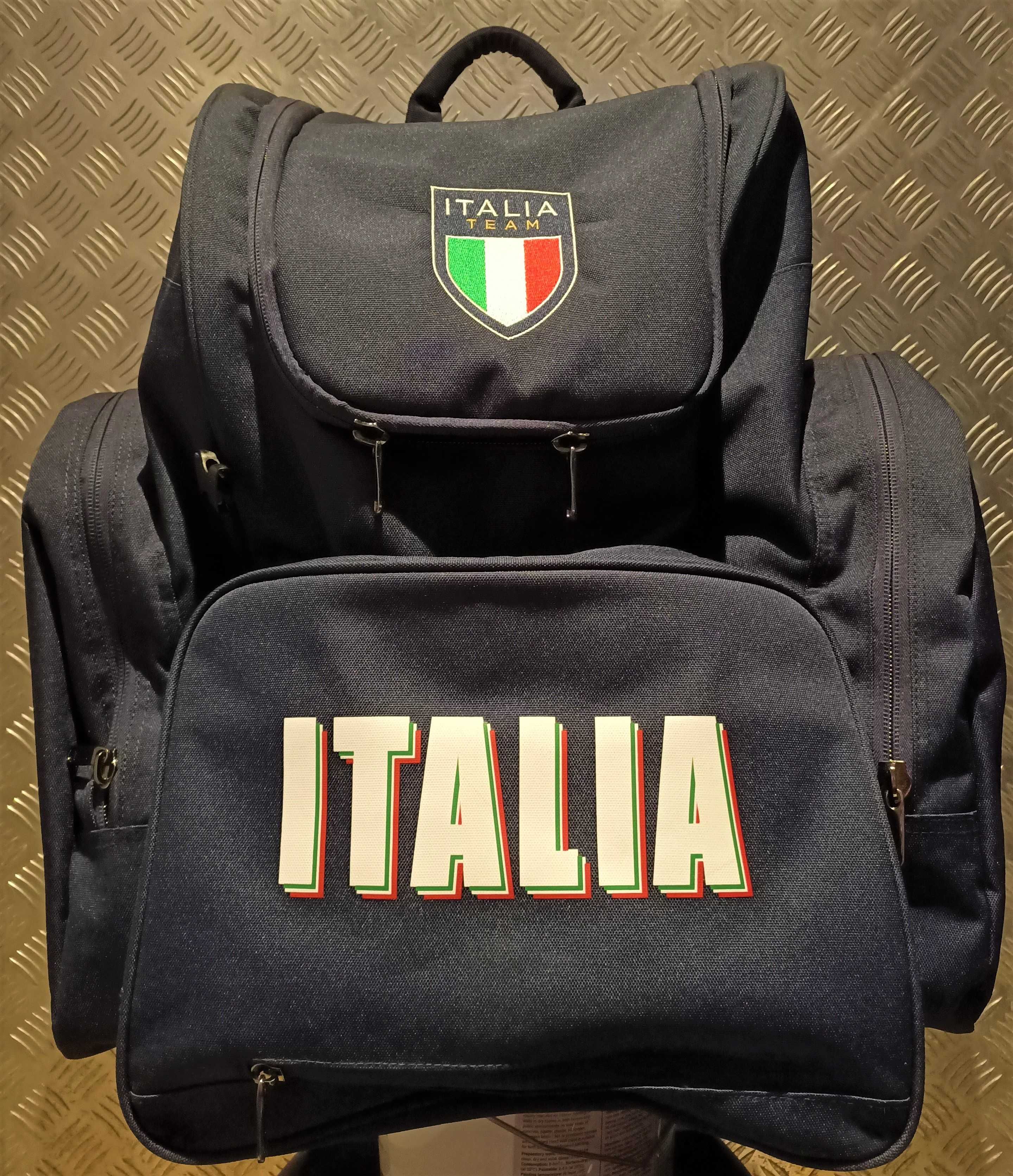 Emporio Armani EA7 Italia Team - duży plecak narciarski