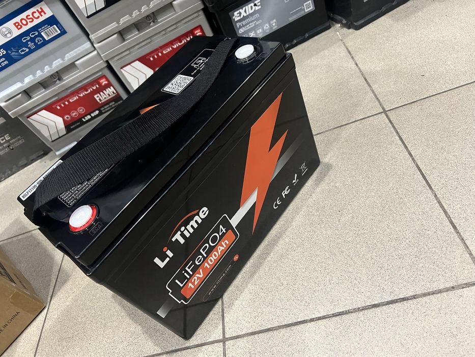 Аккумуляторная батарея Li-TIME LiFePO4 (литий-железо-фосфат)