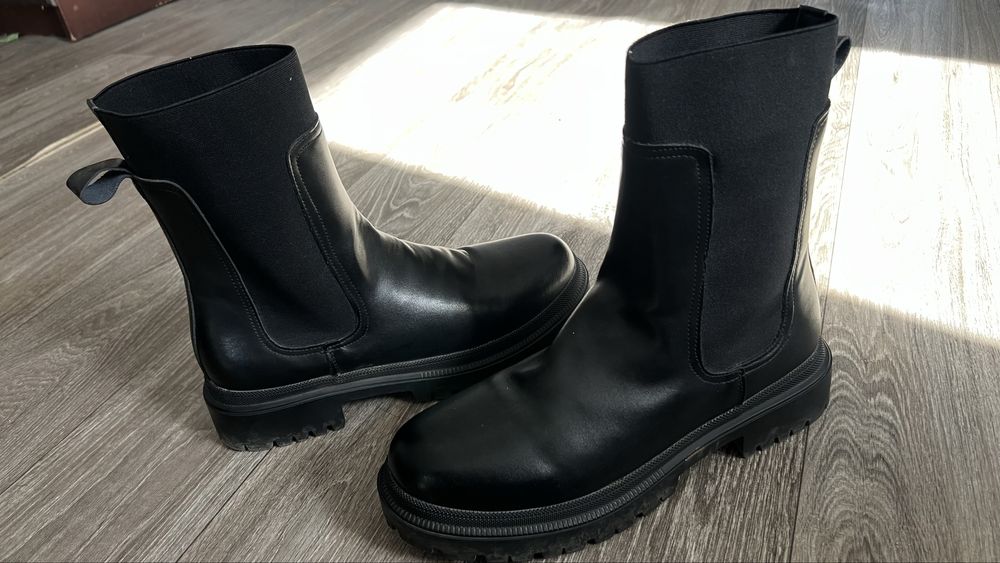 Reserved шкіряні  Черевики челсі черевики ботинки