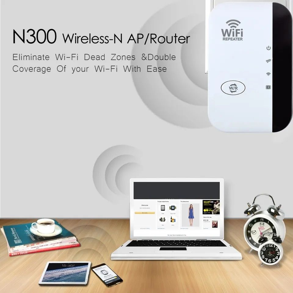 Amplificador de Rede Wi-F Repetidor