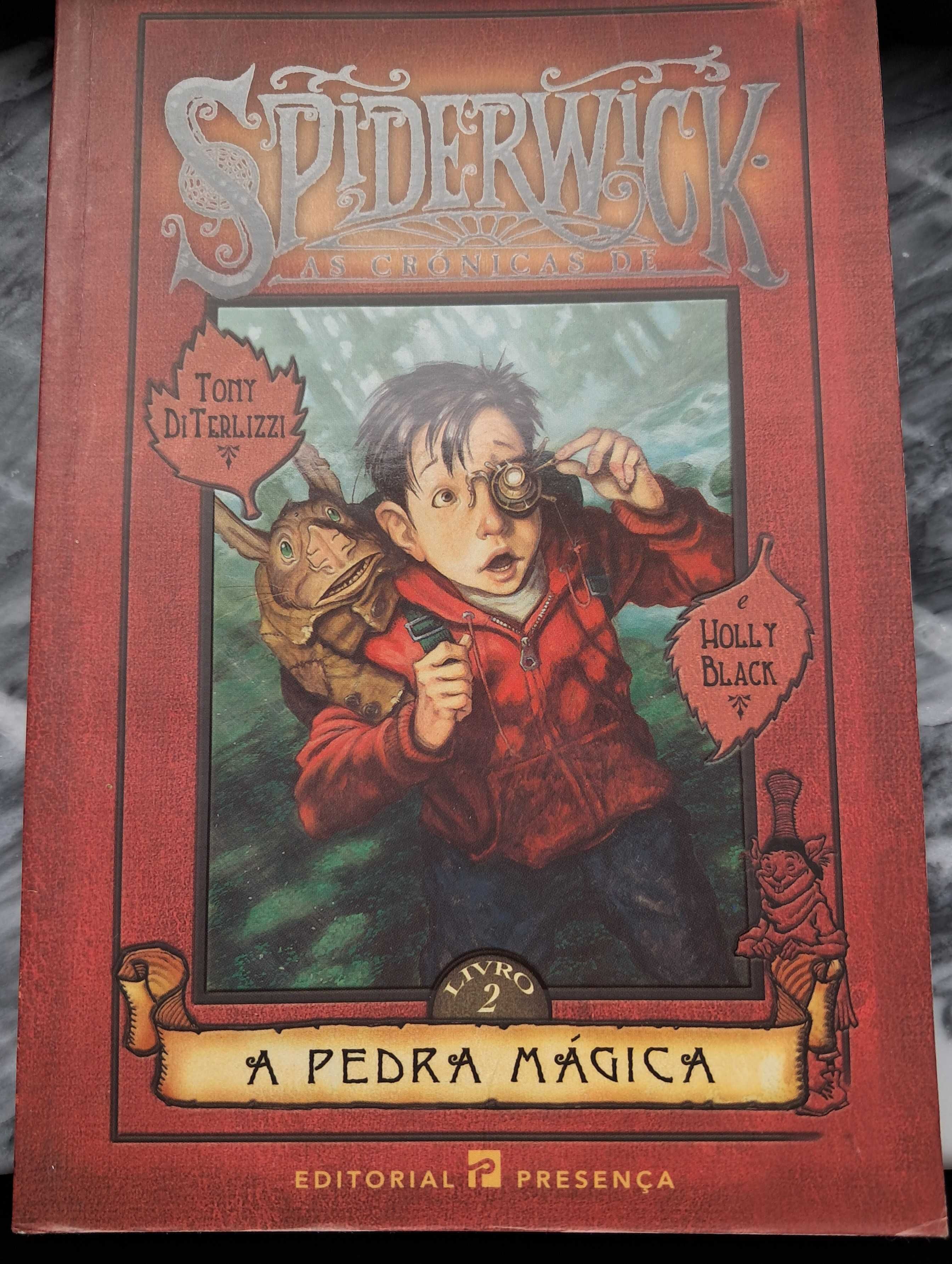 Livro "As Crónicas de Spiderwick"