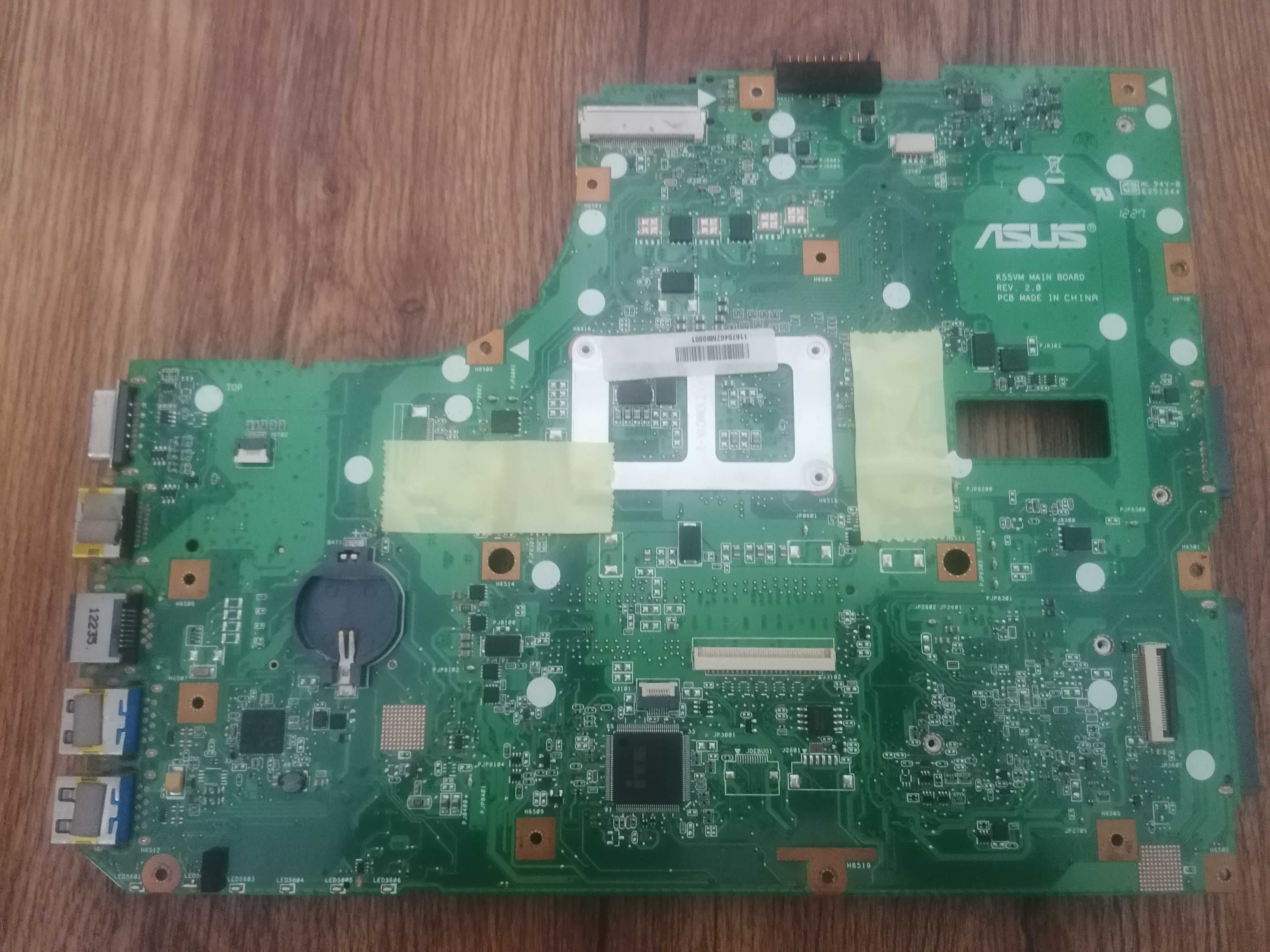 Материнська плата Asus K55VM REV 2.0 - НЕ РОБОЧА