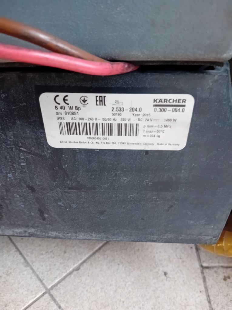 Szorowarka Karcher B40